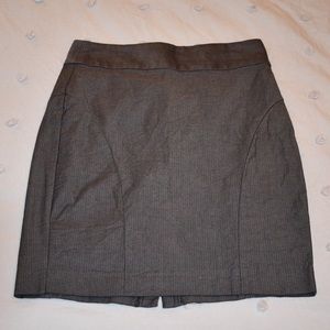 Banana Republic Gray Pencil Skirt